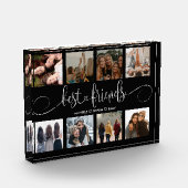 Bloc Photo Best Friends Forever Photo Block Friendship Script (Gauche)