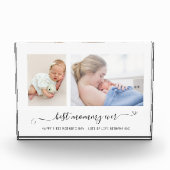 Bloc Photo Best Mommy Ever Script 2 Photos 1ère Fête des mère (Devant)