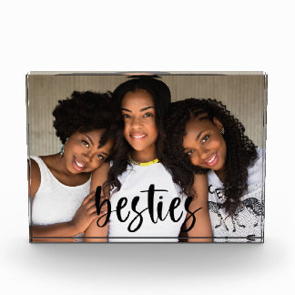 Bloc Photo Besties Best Friends police de script moderne