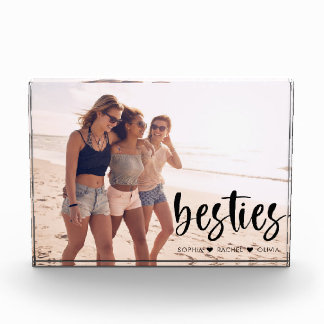 Bloc Photo Besties Best Friends police de script moderne