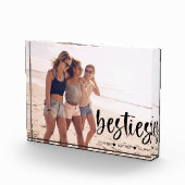 Bloc Photo Besties Best Friends police de script moderne (Droite)