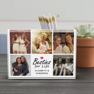 Bloc Photo Besties For Life Script Best Friends Photo Collage