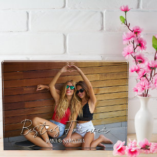 Bloc Photo Besties Forever, BFF Photo, Moderne, Cuite Personn