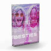 Bloc Photo Besties | Modern Text and Colorful Photo Effect (Gauche)