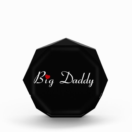 Bloc Photo Big Daddy avec Red Heart (Devant)