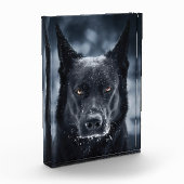 Bloc Photo Black German Shepherd (Gauche)