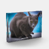 Bloc Photo Bleu Russe (Gauche)