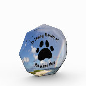 Bloc Photo Bloc acrylique arc-en-ciel personnalisé (Gauche)