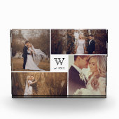 Bloc Photo Bloc carré moderne de collage de photo de (Devant)