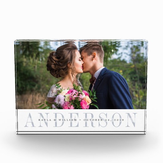 Bloc Photo Bloc de photos de mariage personnalisé (Devant)