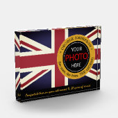 Bloc Photo Blocage photo British Flag & United Kindom / nom U (Gauche)
