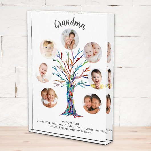 Bloc Photo Blocage photo de Grand-mère