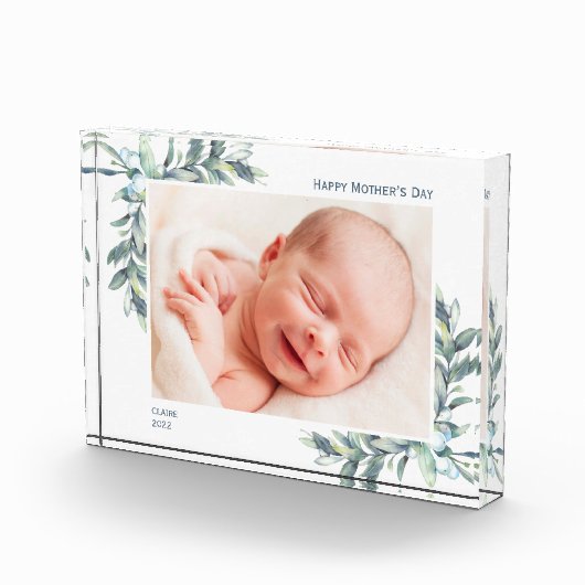 Bloc Photo Blocage photo de la Joyeuse Fête des Mères avec ba (Droite)