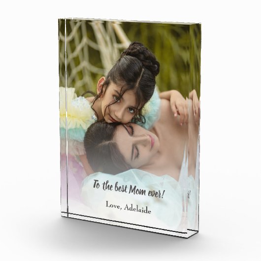 Bloc Photo Blocage photo de la meilleure maman jamais (Droite)