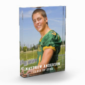 Bloc Photo Blocage photo d'un diplôme sportif moderne (Gauche)