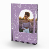 Bloc Photo Blocage photo Lavender Retro Hand Draduation (Droite)