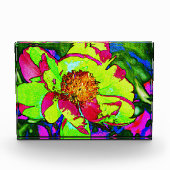 Bloc Photo Blocs acryliques à fleurs (Devant)