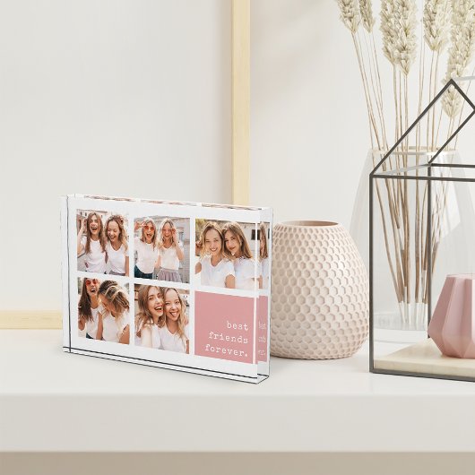 Bloc Photo Blush | Best Friends Forever Collage