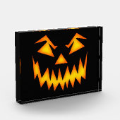 Bloc Photo Boîte photo à visage Citrouille d'Halloween effray (Gauche)