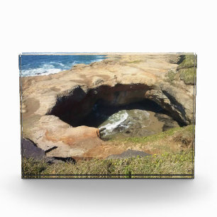 Bloc Photo Bol de Diable, côte de l'Oregon