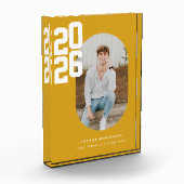 Bloc Photo Bold Type Yellow Graduation (Gauche)