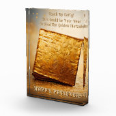 Bloc Photo Bonne Pâque ! Golden Matzah (Droite)