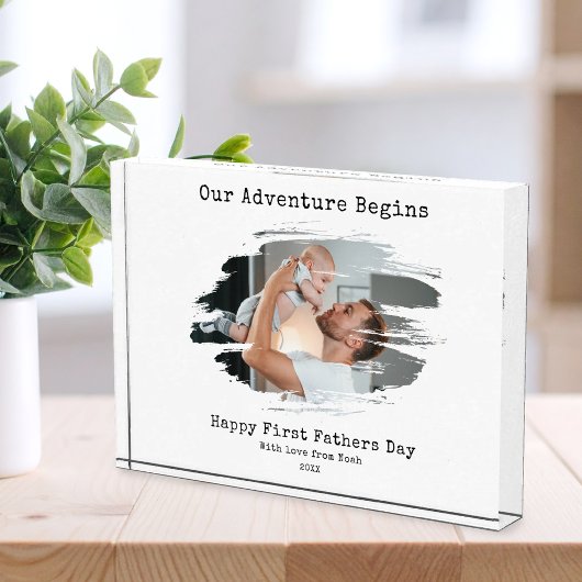 Bloc Photo Bonne première Fête des pères