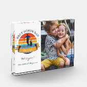 Bloc Photo Bonus Papa Par Par Retro Step Fête des pères (Gauche)