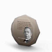 Bloc Photo Booker T. Washington Quota On Truth, Right, Good (Droite)