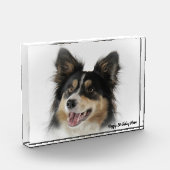 Bloc Photo Bordure Collie (Gauche)