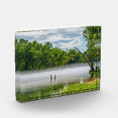Bloc Photo Brouillard d'été du lac Taneycomo (Gauche)