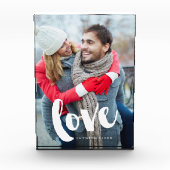 Bloc Photo Brush Typography Love (Devant)