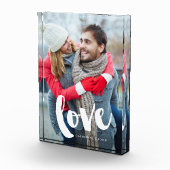 Bloc Photo Brush Typography Love (Droite)