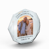 Bloc Photo Cadeau commémoratif élégant pour les 60 ans : phot (Gauche)