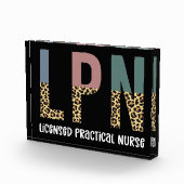 Bloc Photo Cadeau d'admission à l'infirmière pratique autoris (Droite)