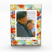 Bloc Photo Cadeau de la fête des Mères Fleur sauvage (Devant)