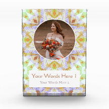 Cadeau de mariage Brown étoile personnalisée