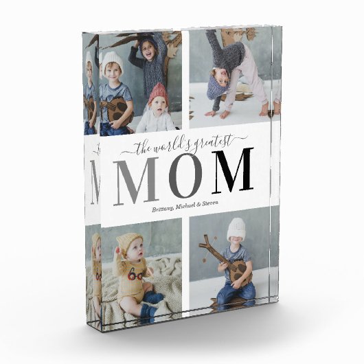 Bloc photo cadeau Maman (Gauche)