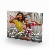 Bloc Photo Cadeau photo d'amitié moderne (Droite)