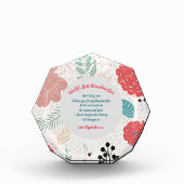 Bloc Photo CADEAU - Poèmes grand-mère de petits-enfants - PER (Devant)