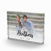 Bloc Photo Cadeau Pour Brothers Photo Keepsaké (Droite)