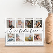 Bloc Photo Cadeau pour grands-parents petits-enfants Collage