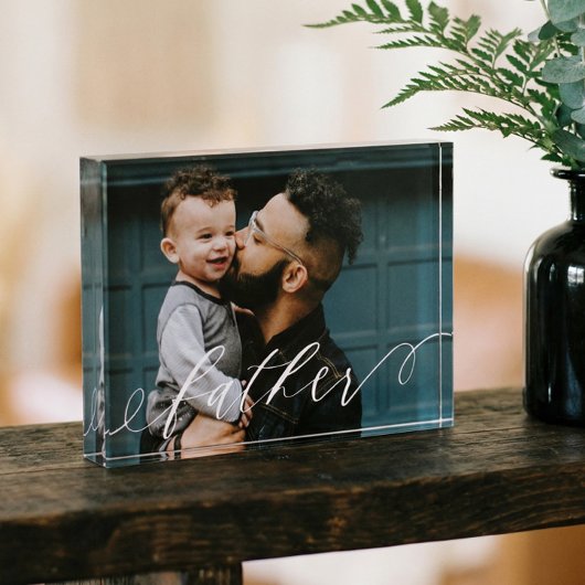 Bloc Photo Cadeau Pour Les Contenus De Calligraphie De Script