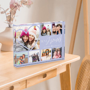 Bloc Photo Cadeau pour les meilleurs amis 7 Photo Collage Coe