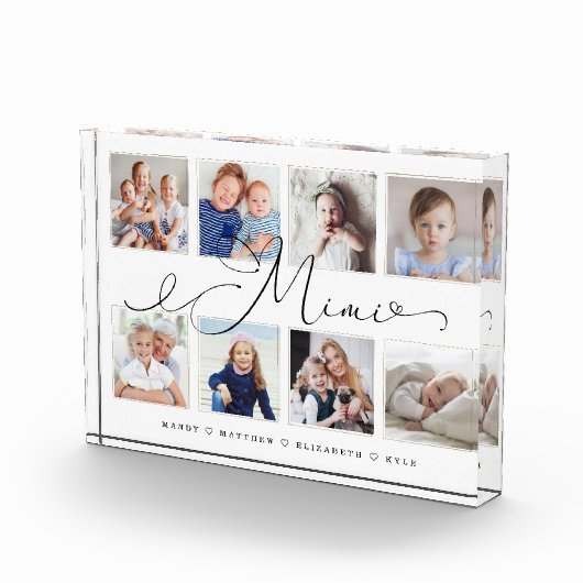 Bloc Photo Cadeau pour Mimi | Collage photo pour petits enfan (Droite)