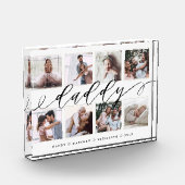 Bloc Photo Cadeau pour papa | Collage photo de Fête des pères (Gauche)