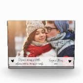 Bloc Photo Cadeaux de relations interurbaines personnalisés (Devant)