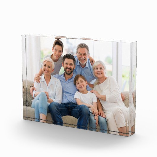 Bloc Photo Cadeaux photo personnalisés modernes pour la fête (Droite)