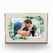 Bloc Photo Cadre de verdure à l'aquarelle (Devant)