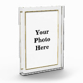 Bloc Photo Cadre Gold (Gauche)